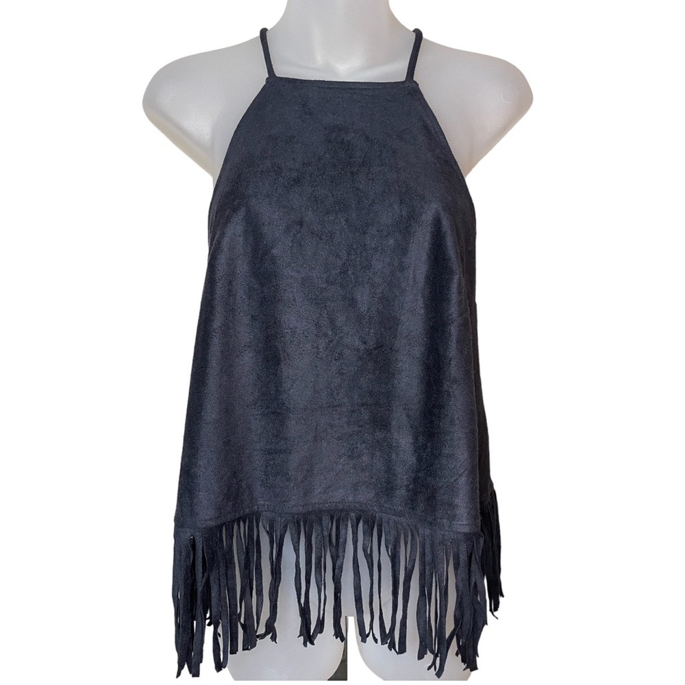 Express fringe tank top NWT